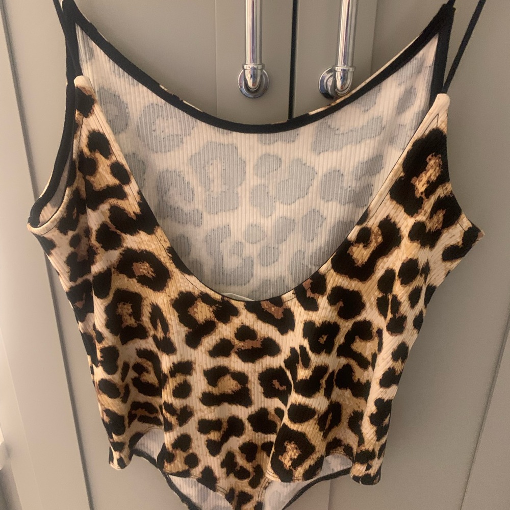Leopard bodysuit brand new